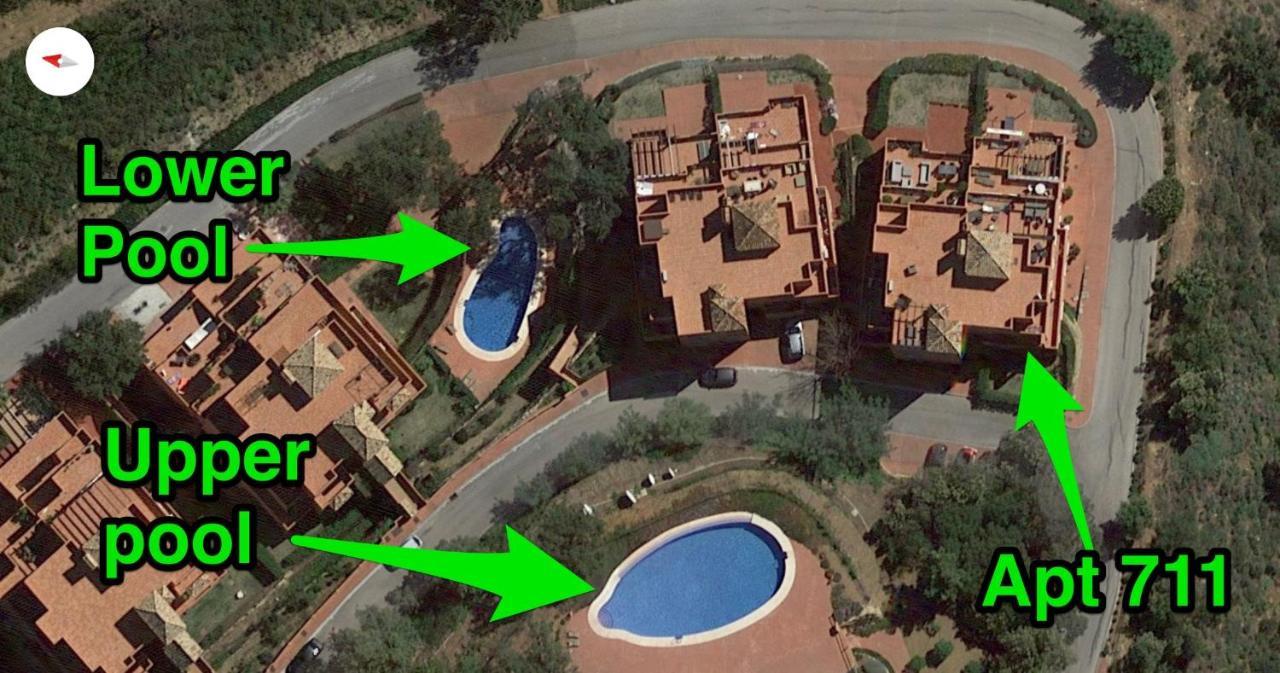 Bright Apartment In The Hills Of Elviria Малага Екстер'єр фото